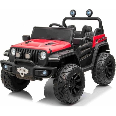 Mamido Elektrické autíčko Master of Terain 4x4 červená