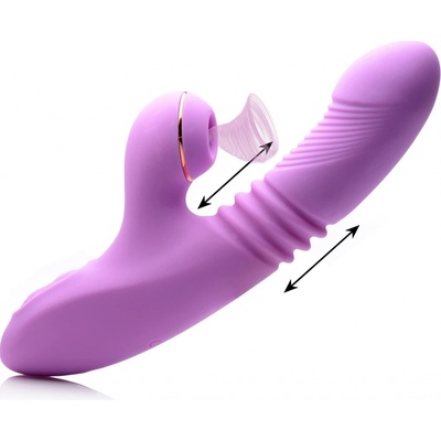 Shegasm Shegasm Pro Thrust Suction Rabbit Purple