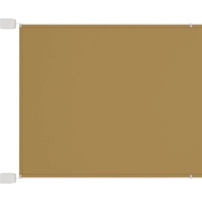 shumee Vertikální markýza béžová 140 x 420 cm oxfordská látka