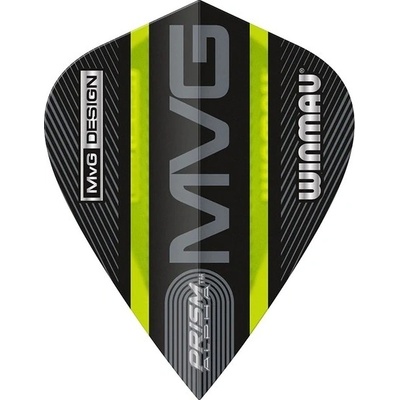 Winmau Prism Alpha MVG Black & Green Kite