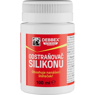 Odstraňovač silikonu Debbex 100ml | Efektivní odstranění spár | J&J