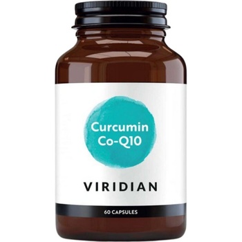 Viridian Curcumin Co-Q10 60 kapslí