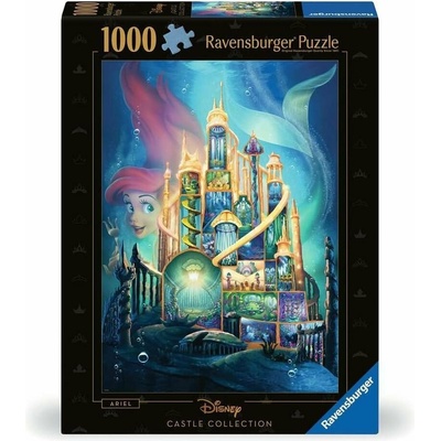 Ravensburger Disney Castle Ariel Malá mořská víla 1000 dílků