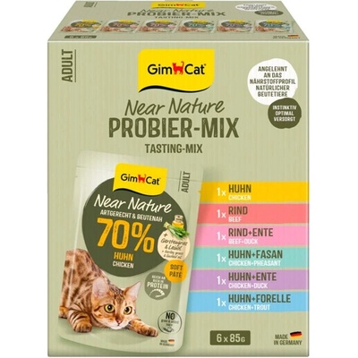 Gimborn GimCat Near Nature kapsa mix 6 x 85 g