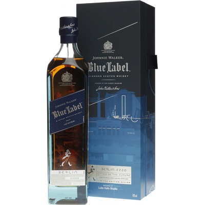 Johnnie Walker Blue Label City Of The Future Berlin 40% 0,7 l (holá láhev)