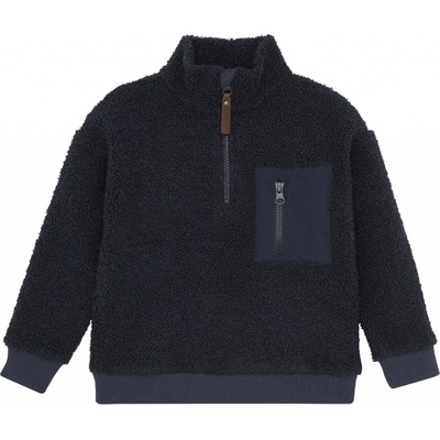 En Fant Pullover Zip Teddy Parisian Night