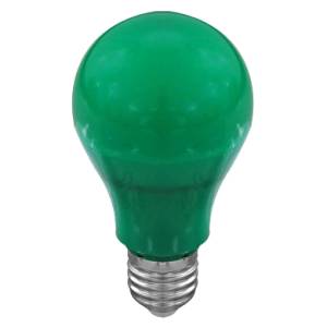 UltraLux Led ЛАМПА e27 220v-240v ac 200° 6w ЗЕЛЕНА (lb627g)