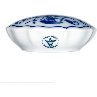 Cibulák Dóza na sladidlo originál cibuľový porcelán 7 cm