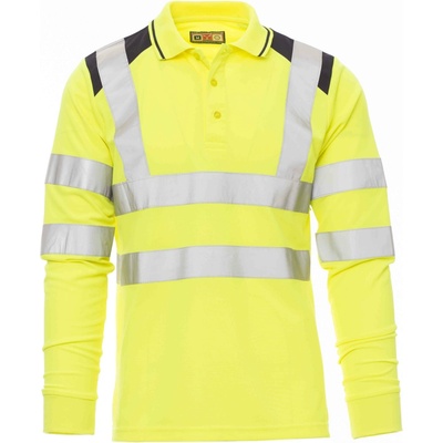 Payper GUARD+WINTER Reflexná polokošeľa žltá/tmavomodrá XS