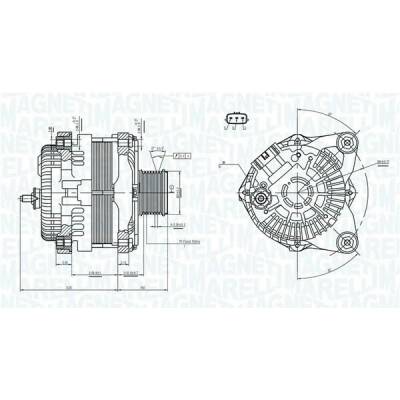 generátor MAGNETI MARELLI 063732182010