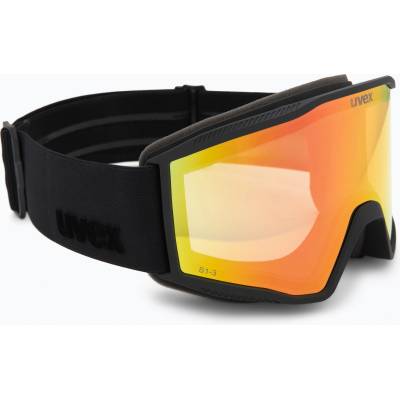 uvex Скиорска маска Uvex Blast V black matt/vario rainbow mirror