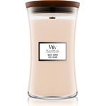 WoodWick White Honey ароматна свещ с дървен фитил 609.5 гр