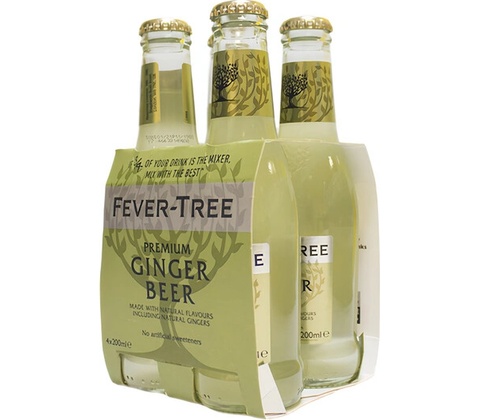 Fever Tree Ginger Beer 4 x 200 ml