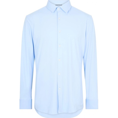 HUGO BOSS Риза с дълъг ръкав Boss Men's P-HANK-s Long Sleeve Oxford Shirt - Pastel Blue