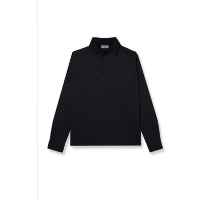 Pierre Cardin pánské triko s límečkem 3031 3026 9000 modrá