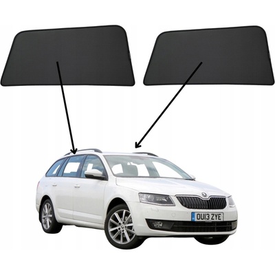 X-Shades Slnečné clony SH0036 pre Škoda Octavia III, 2 ks