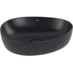 Villeroy & Boch Antao - Мивка за плот, 40x51 см, CeramicPlus, Pure Black 4A7351R7 (4A7351R7)