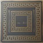  ПАНО ЗА ТАВАН xps 50Х50см retro №23 ПАКЕТ 2кв. м black gold (пbg23)