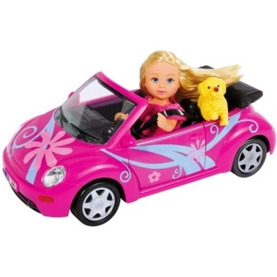 Simba Toys Кукла Евичка с кола New Beetle