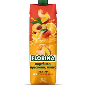 FLORINA 1Л. ПОРТ+МАНГО+ПРАСКОВА 50% ФЛОРИНА