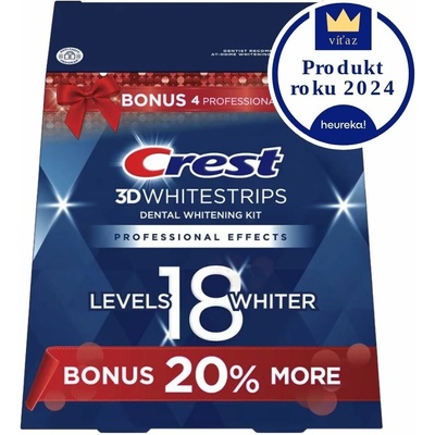 Procter & Gamble Bieliace pásiky Crest 3D White Professional Effects + 4 Professional Whitestrips 48 ks