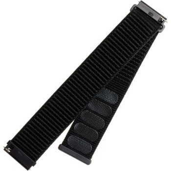 FIXED Nylon Strap s šířkou 22mm pro smartwatch čierny FIXNST-22MM-BK
