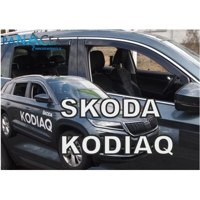 Deflektory Heko Škoda Kodiaq 2016 - 2023 predné + zadné