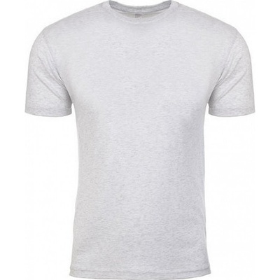 Next Level Apparel Lehké směsové pánské tričko melír NX6010 bílá