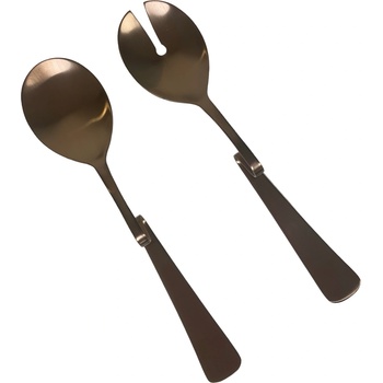 Image 1 of Herdmar Прибори за салата carmil - 2 части - шоколад мат (-050-1096-0517-040-1v03)