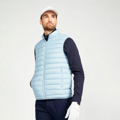 Inesis golfová péřová vesta MW500 modrá