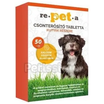 Image 1 of re-pet-a Repeta таблетки за укрепване на костите на кучета 50 бр