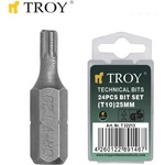 TROY Накрайници за отвертка (T25x25mm) (T 22216)