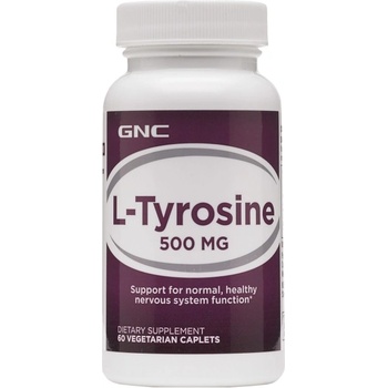 Image 1 of GNC L-Tyrosine 500 [60 капсули]
