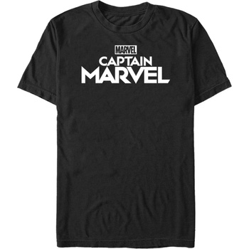 ZOOT. Fan Черна мъжка тениска с логото на Captain Marvel ZOOT. Fan | Cheren | МЪЖЕ | L