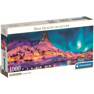 Clementoni Panoramatické Polárna noc nad Lofotami 1000 dielov