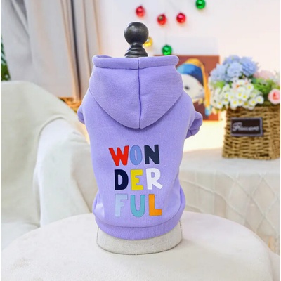 Sweatshirt Mikina pro psa Wonderful Purple