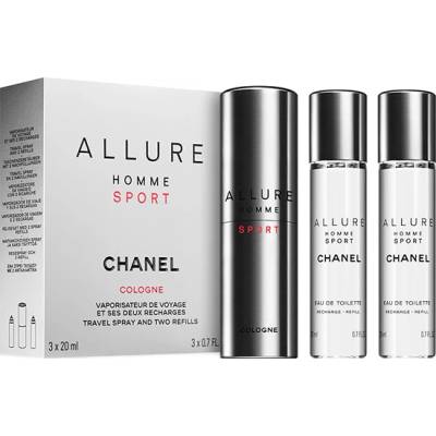 Allure Homme Sport Cologne подаръчен комплект тоалетна вода 3х20мл за мъже 1 бр