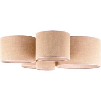 Image 1 of Duolla - Плафон ROLLER PENTO 5xE27/60W/230V бежов (DU600446)