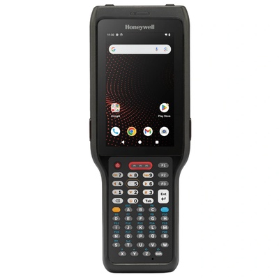 Honeywell Мобилен терминал Honeywell CK62, 2D, SR, capacitive multi touch, hot-swap, BT, Wi-Fi, Android, GMS, RTC, камера, USB комплект, 47 буквено-цифрови клавиша (CK62-X00-57S1ACG)