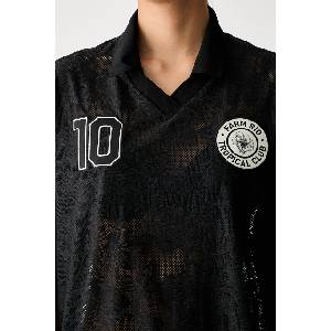 adidas тениска дамска от дантела x Farm Rio (KR0238)