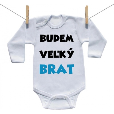 Boodyy Body s dlhým rukávom Budem veľký brat