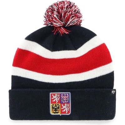 47ČR Team Breakaway Cuff Knit zimní čepice tmavě modrá