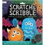 Kolorowe Baloniki Scratch & Scribble Monsters