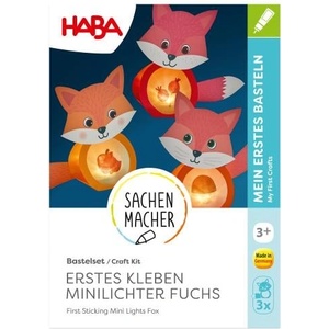 HABA Креативен комплект Първа лепяща мини лампа Лисица (2012689)