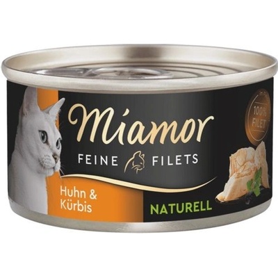 Miamor Feine Filets Naturell пиле & тиква 80 г
