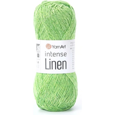 YarnArt Příze Intense Linen 4125 hráškově zelená