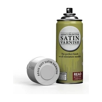 Army Painter Base Primer Aegis Suit Satin Varnish Spray