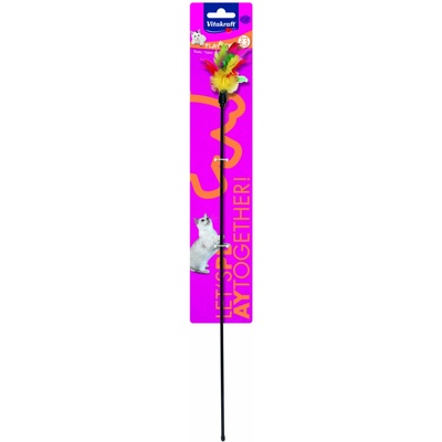 Vitakraft pružná tyč s pírkami 45 cm