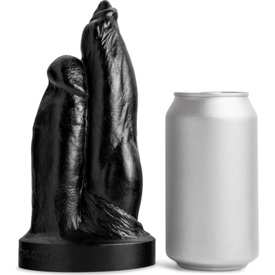 Mr. Hankey’s Toys Double Dildo Small prémiové silikónové dildo 20 x 6–7,2 cm