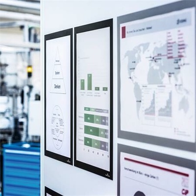 Durable Prezentační rám "DURAFRAME MAGNETIC", stříbrná, A3, magnetický